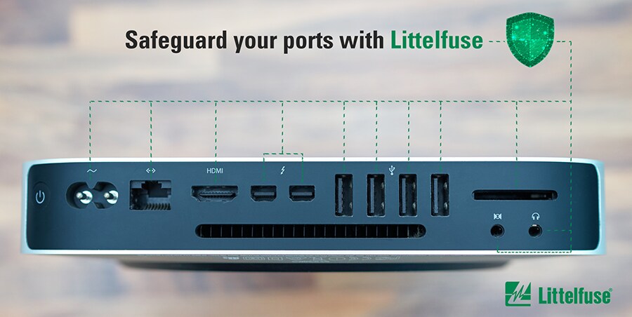 Infographic - Littelfuse General Port Protection Solutions